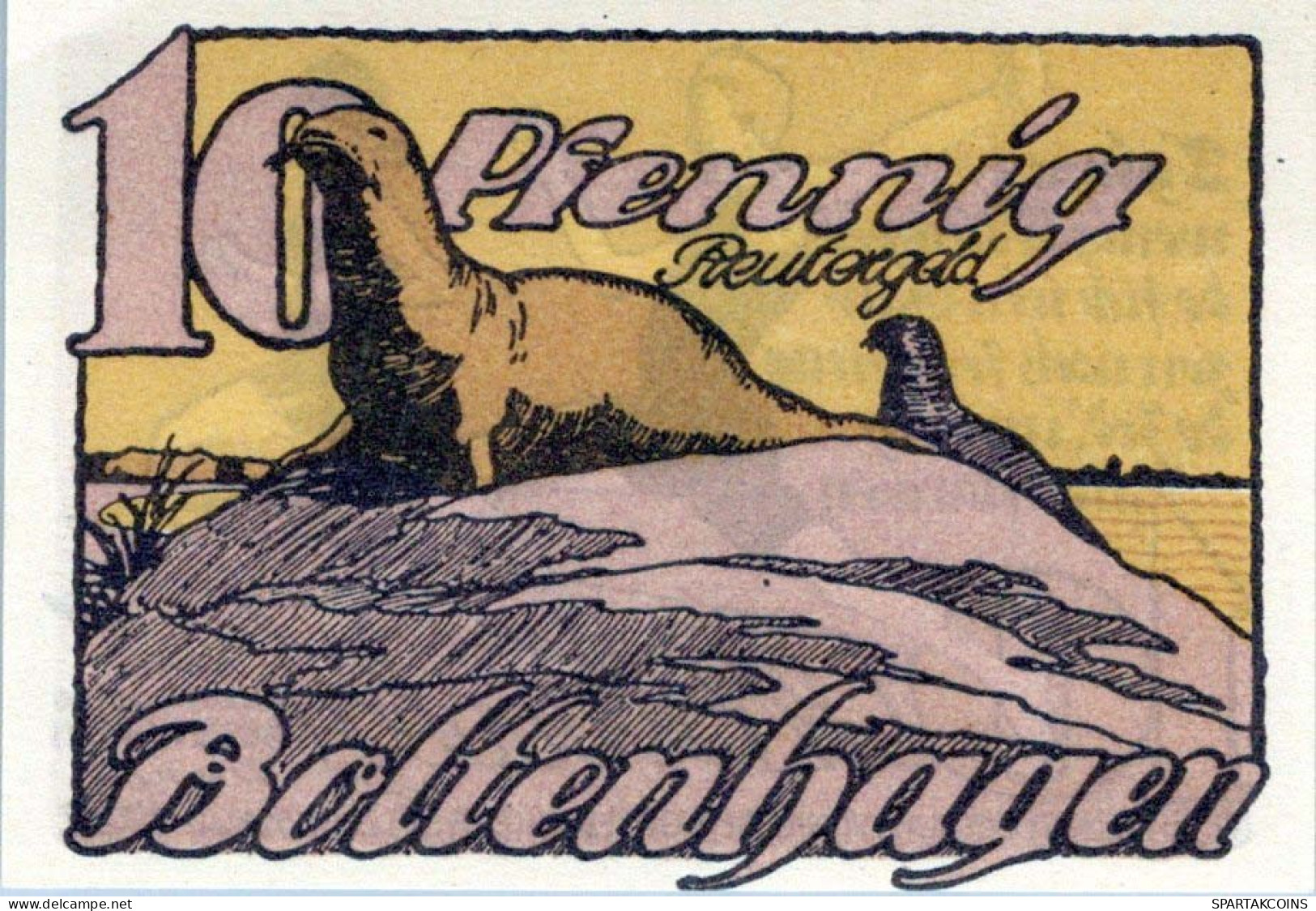 10 PFENNIG 1922 Stadt BOLTENHAGEN Mecklenburg-Schwerin UNC DEUTSCHLAND #PI990 - [11] Local Banknote Issues