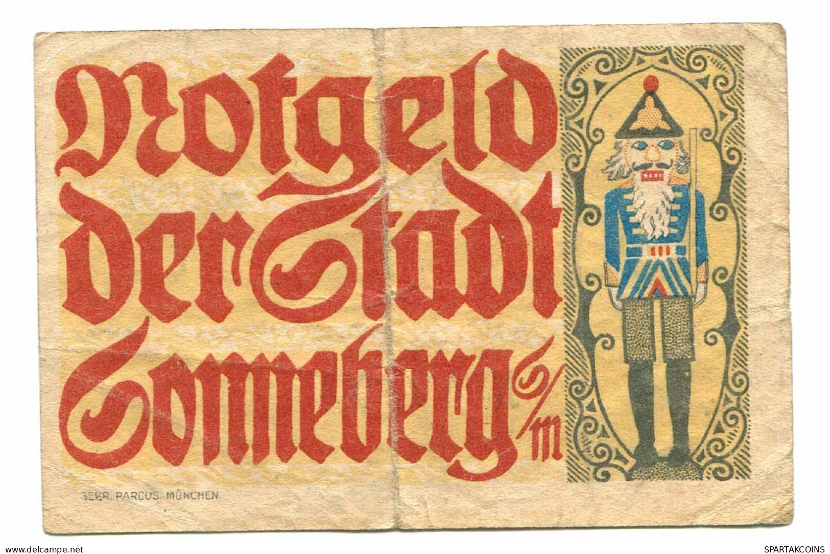 10 Pfennig 1920 SONNEBERG DEUTSCHLAND Notgeld Papiergeld Banknote #P10691 - [11] Lokale Uitgaven
