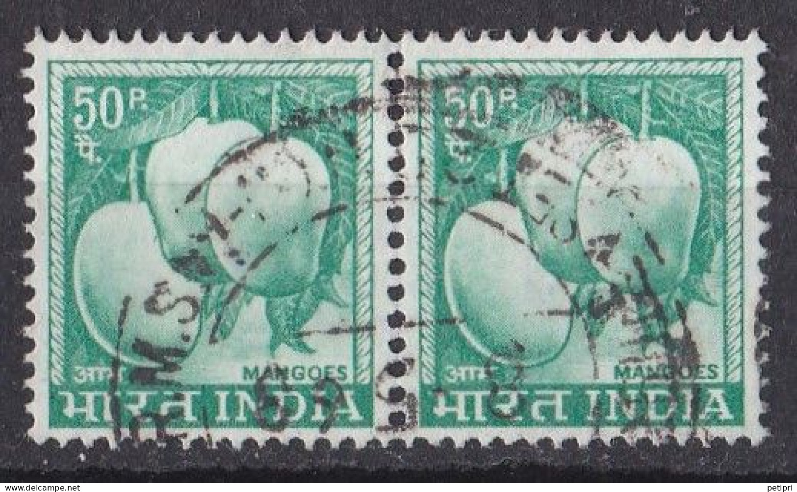 Inde  - 1960  1969 -   Y&T  N °  228  Paire Oblitérée - Used Stamps