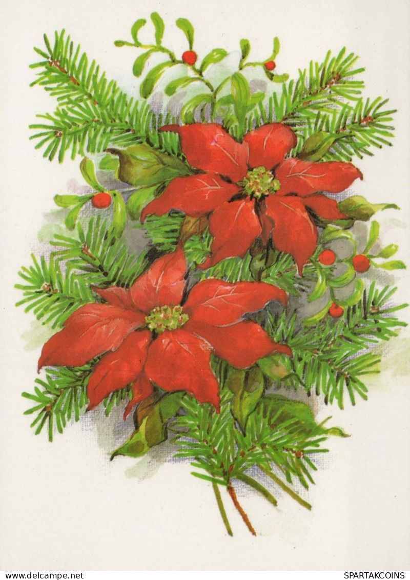 FLOWERS Vintage Postcard CPSM #PAR796.GB - Bloemen