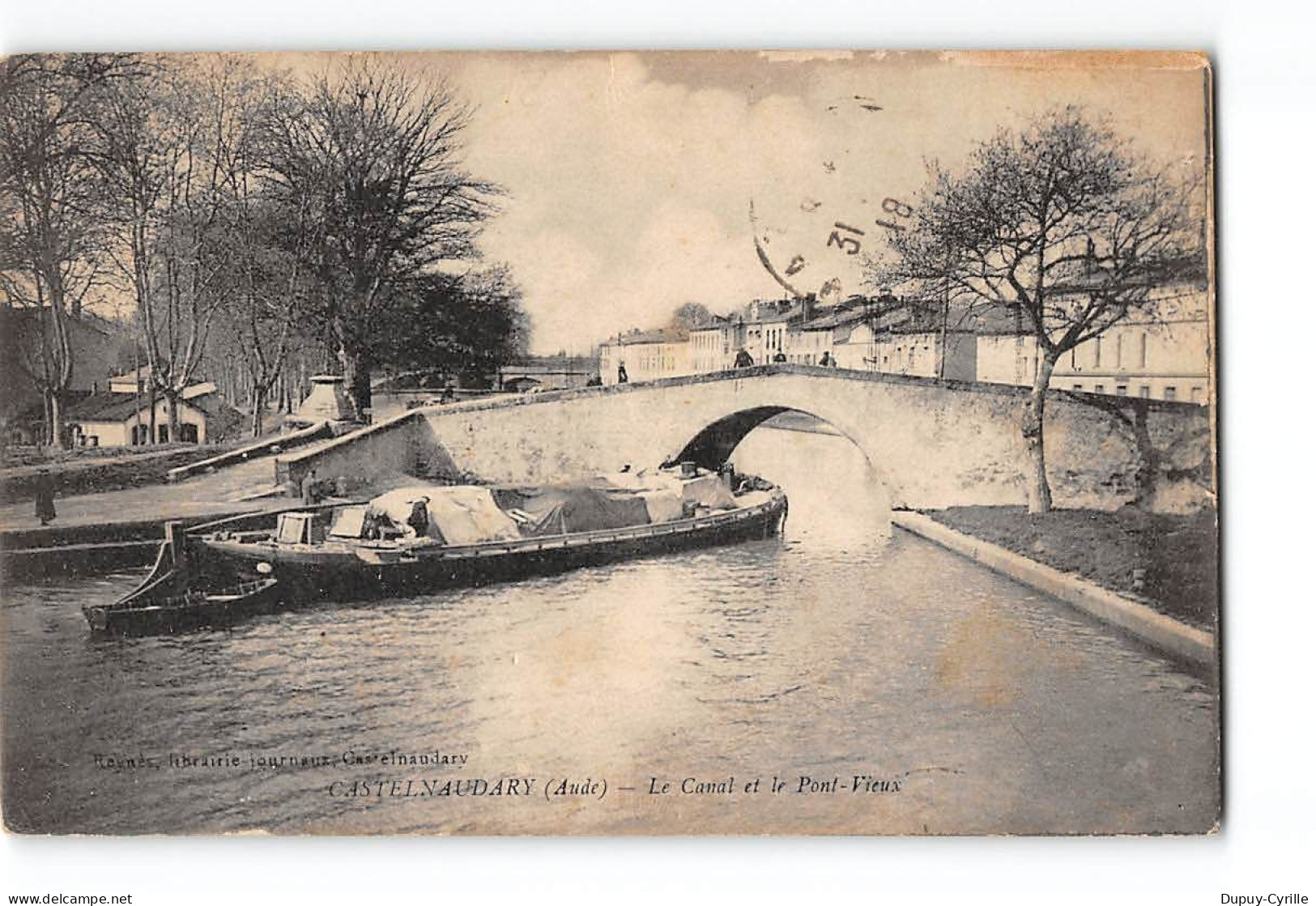 CASTELNAUDARY - Le Canal Et Le Pont Vieux - Très Bon état - Castelnaudary