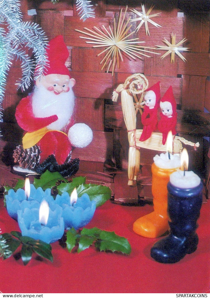 SANTA CLAUS CHRISTMAS Holidays Vintage Postcard CPSM #PAK016.GB - Santa Claus