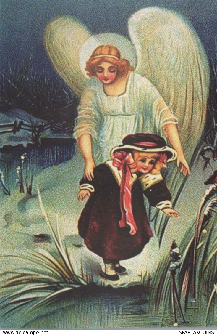 ANGEL CHRISTMAS Holidays Vintage Postcard CPSM #PAJ140.GB - Anges