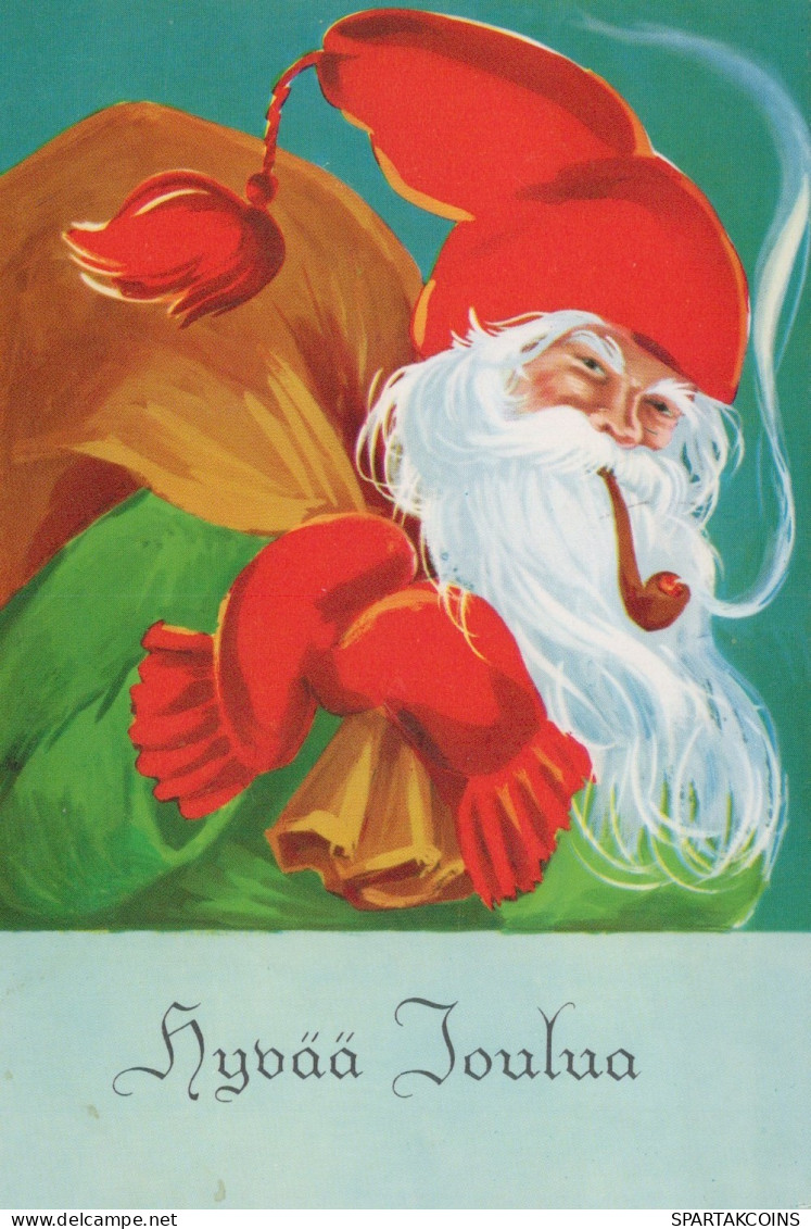 SANTA CLAUS CHRISTMAS Holidays Vintage Postcard CPSM #PAJ738.GB - Santa Claus