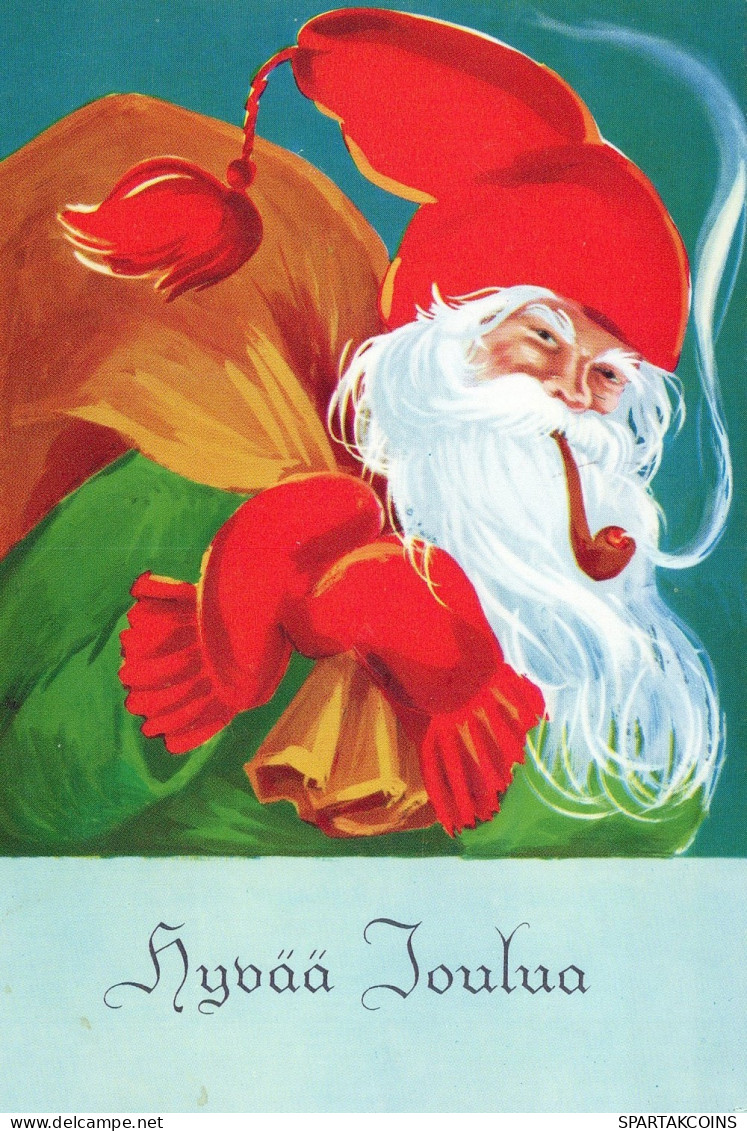 SANTA CLAUS CHRISTMAS Holidays Vintage Postcard CPSM #PAJ738.GB - Santa Claus