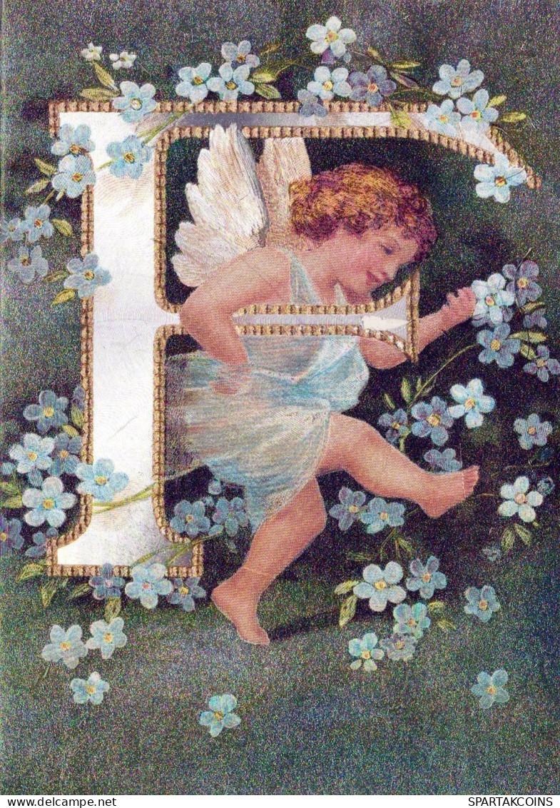 ANGEL CHRISTMAS Holidays Vintage Postcard CPSM #PAH321.GB - Angels
