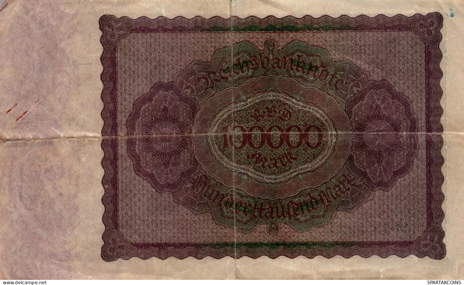 100000 MARK 1923 Stadt BERLIN DEUTSCHLAND Papiergeld Banknote #PL133 - [11] Lokale Uitgaven