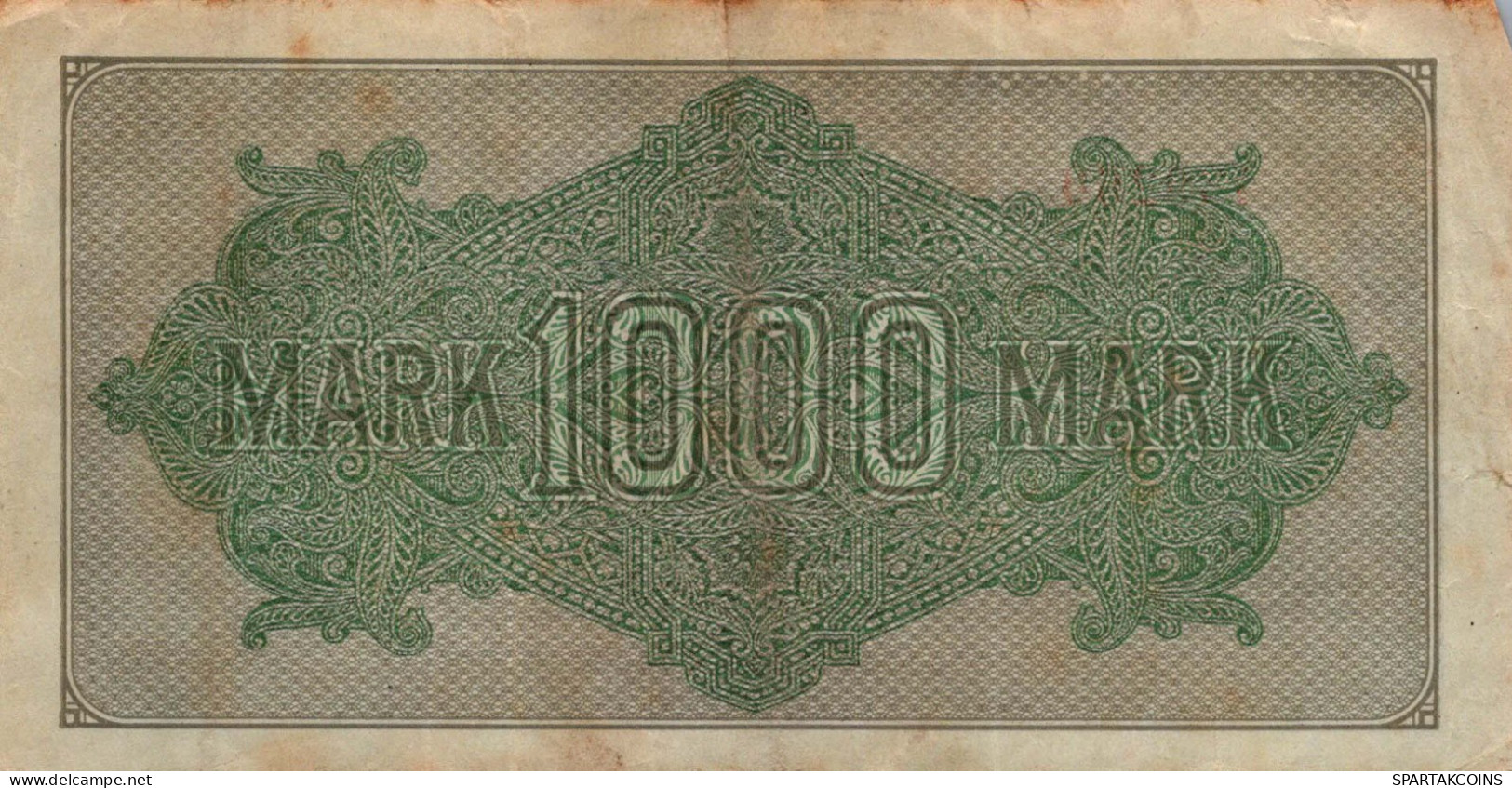 1000 MARK 1922 Stadt BERLIN DEUTSCHLAND Papiergeld Banknote #PL028 - Lokale Ausgaben