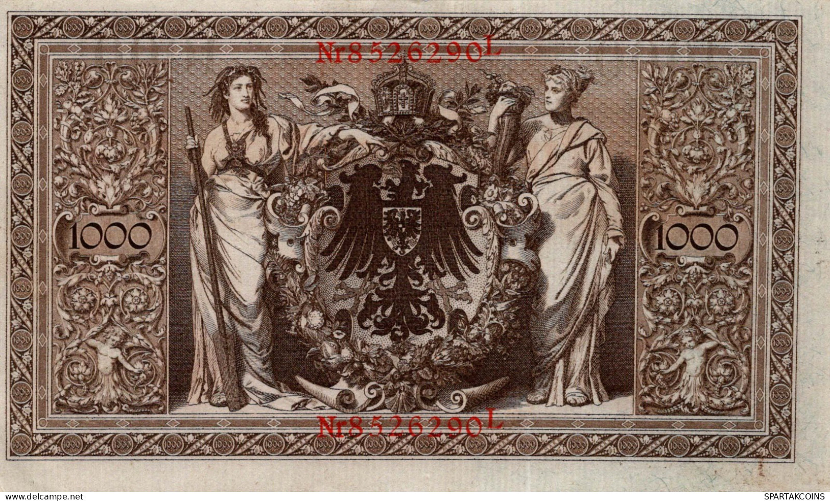 1000 MARK 1910 DEUTSCHLAND Papiergeld Banknote #PL339 - [11] Emissions Locales