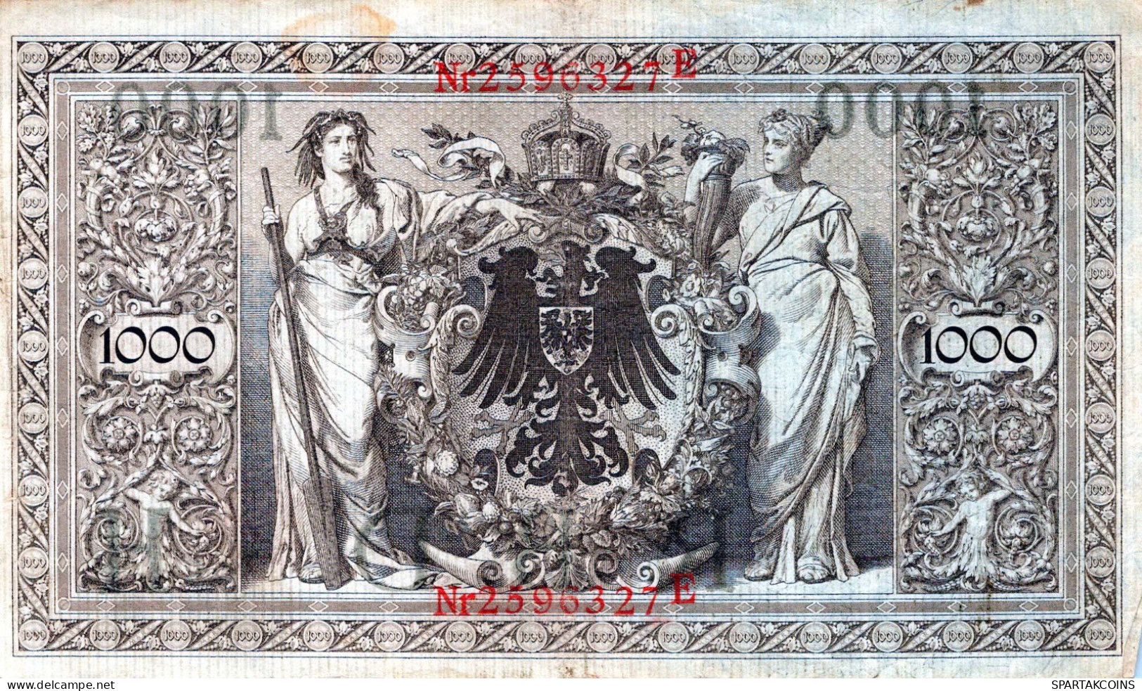 1000 MARK 1910 DEUTSCHLAND Papiergeld Banknote #PL270 - [11] Emissions Locales