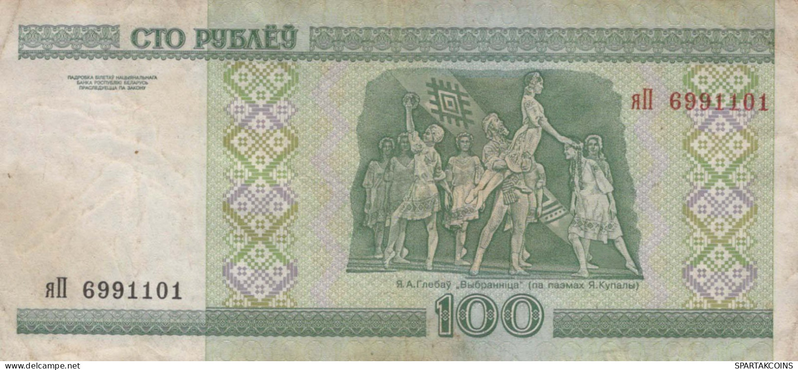 100 RUBLES 2000 BELARUS Papiergeld Banknote #PK613 - [11] Emissions Locales
