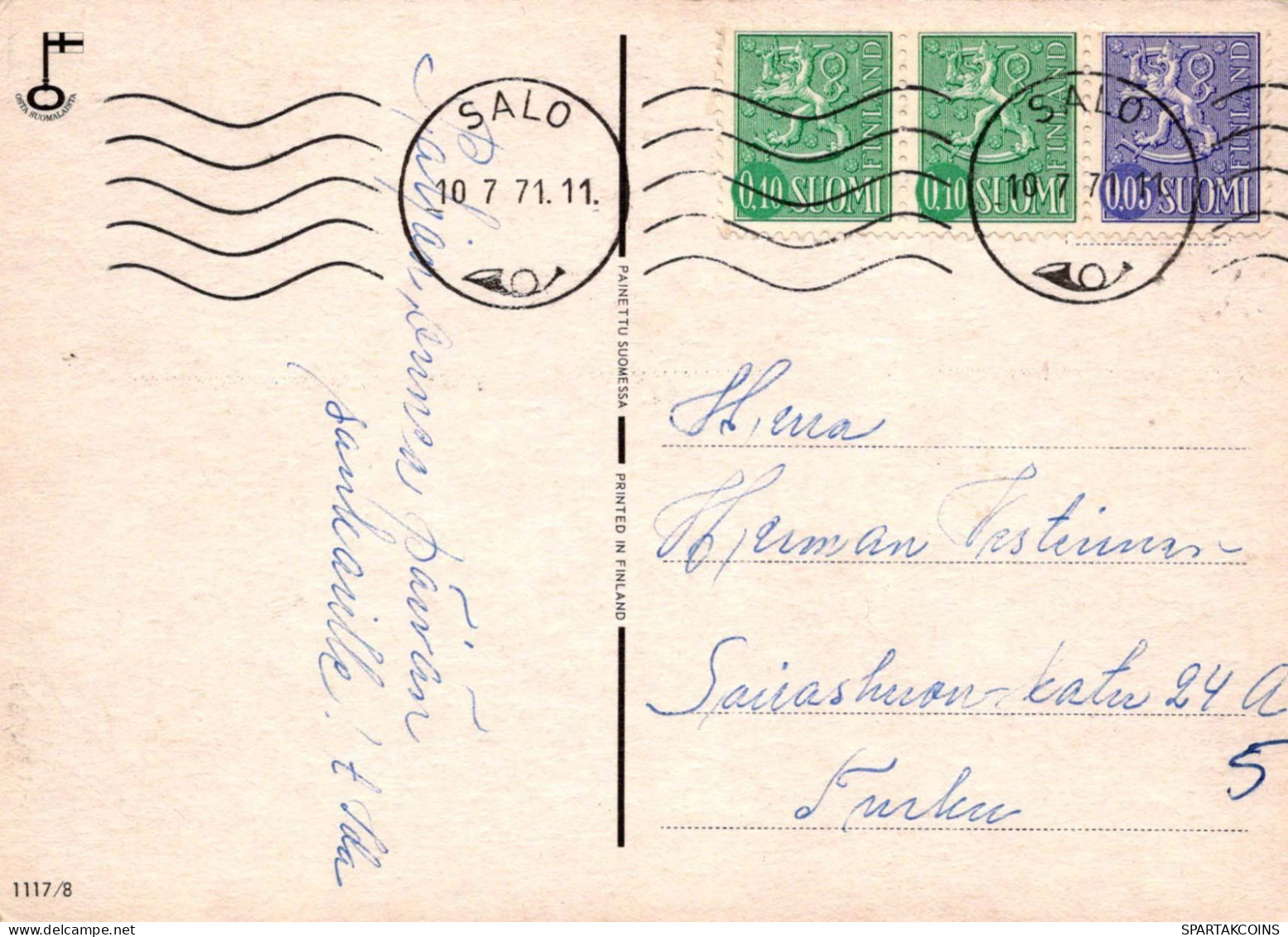 FLORES Vintage Tarjeta Postal CPSM #PAS641.ES - Bloemen