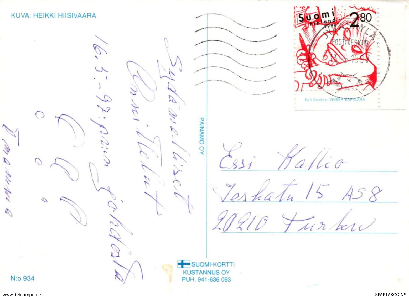 FLORES Vintage Tarjeta Postal CPSM #PAS038.ES - Bloemen