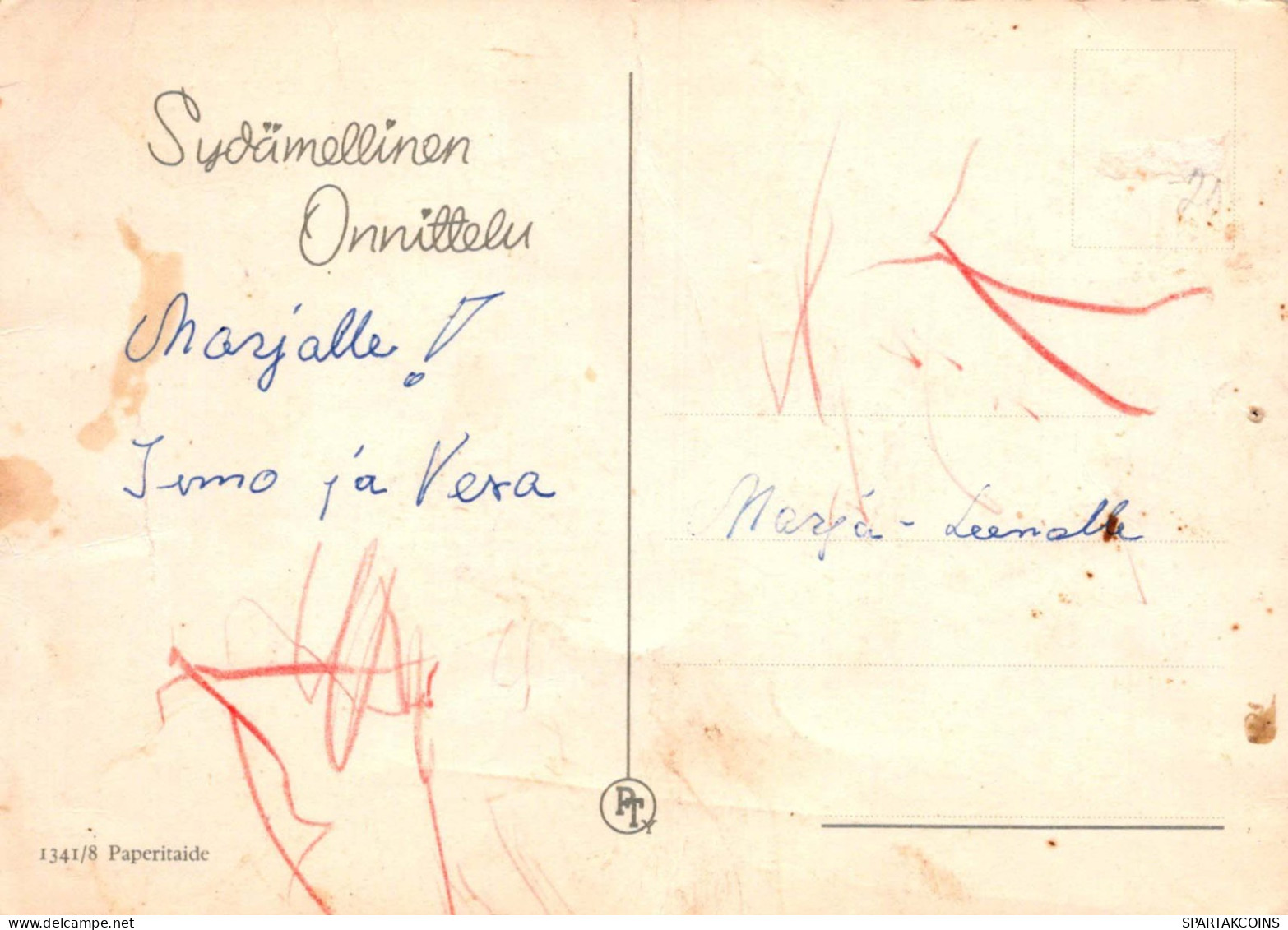 FLORES Vintage Tarjeta Postal CPSM #PAR977.ES - Fleurs
