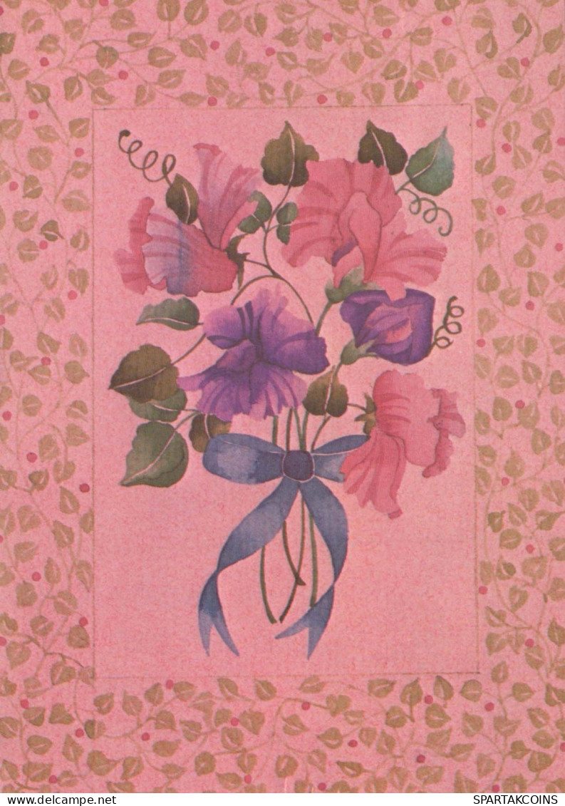 FLORES Vintage Tarjeta Postal CPSM #PAR316.ES - Fleurs