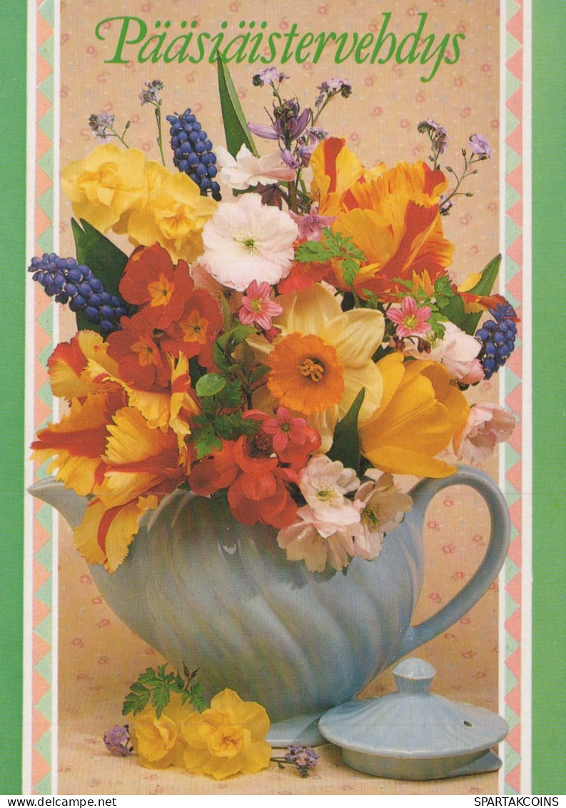 FLORES Vintage Tarjeta Postal CPSM #PAR015.ES - Flores