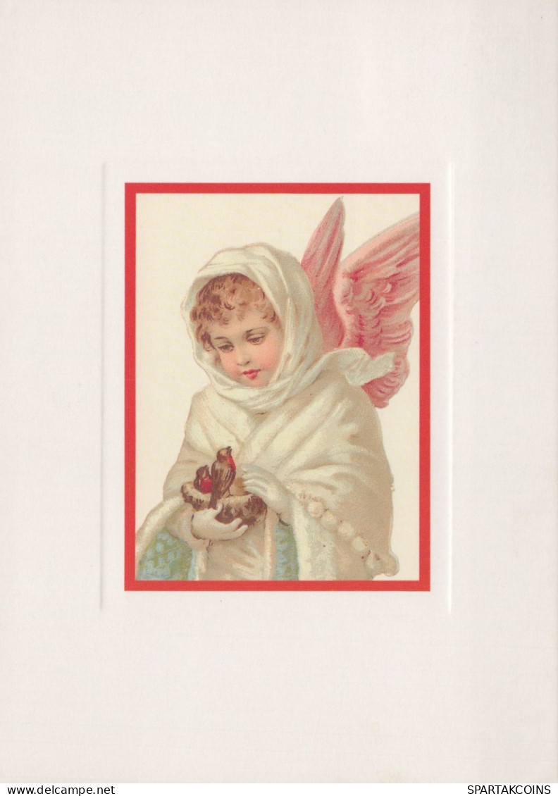 ÁNGEL NAVIDAD Vintage Tarjeta Postal CPSM #PAJ275.ES - Angels