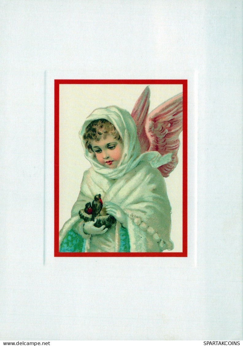 ÁNGEL NAVIDAD Vintage Tarjeta Postal CPSM #PAJ275.ES - Angels