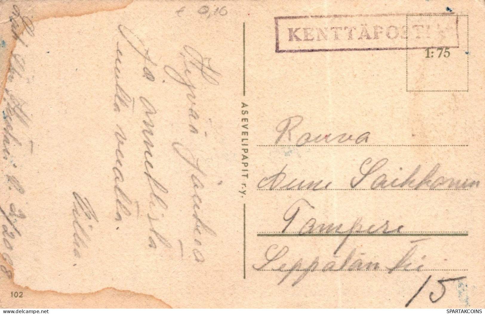 ÁNGEL NAVIDAD Vintage Tarjeta Postal CPSMPF #PAG820.ES - Angeli