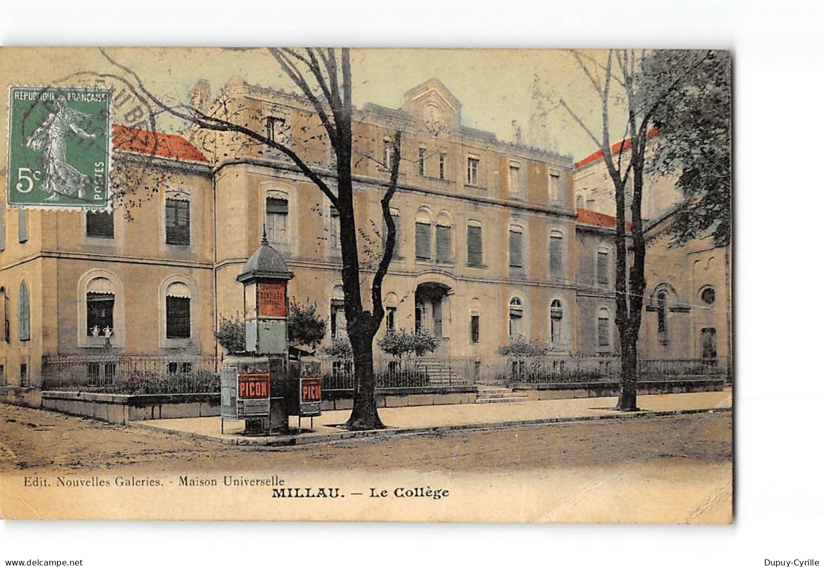 MILLAU - Le Collège - état - Millau