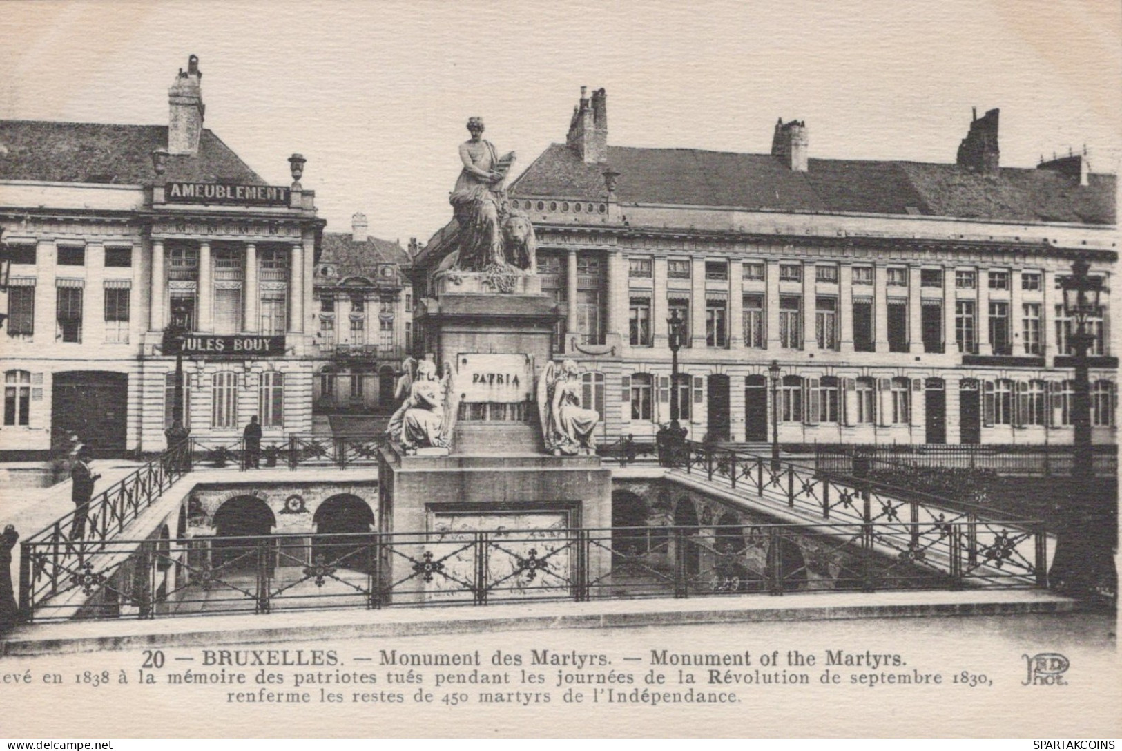 BELGIUM BRUSSELS Postcard CPA #PAD985.GB - Brüssel (Stadt)