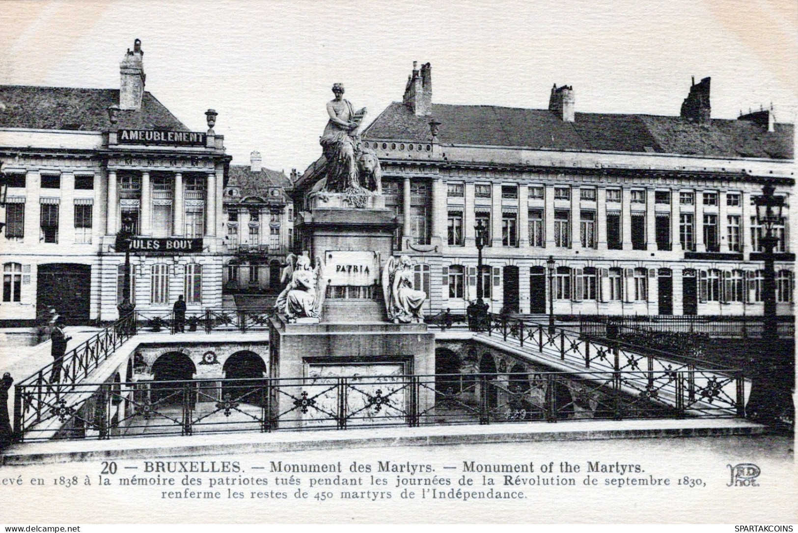 BELGIUM BRUSSELS Postcard CPA #PAD985.GB - Brussel (Stad)