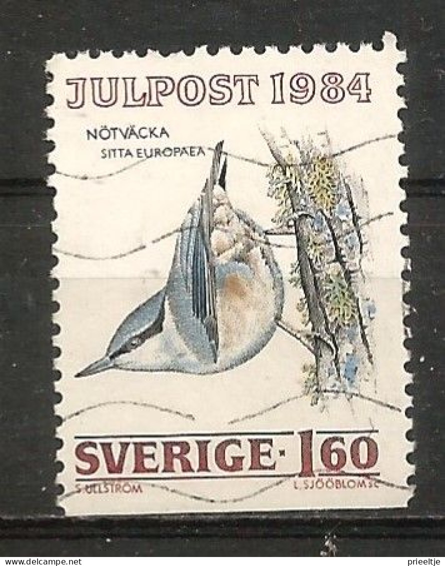 Sweden 1984 Christmas Birds Y.T. 1292 (0) - Used Stamps