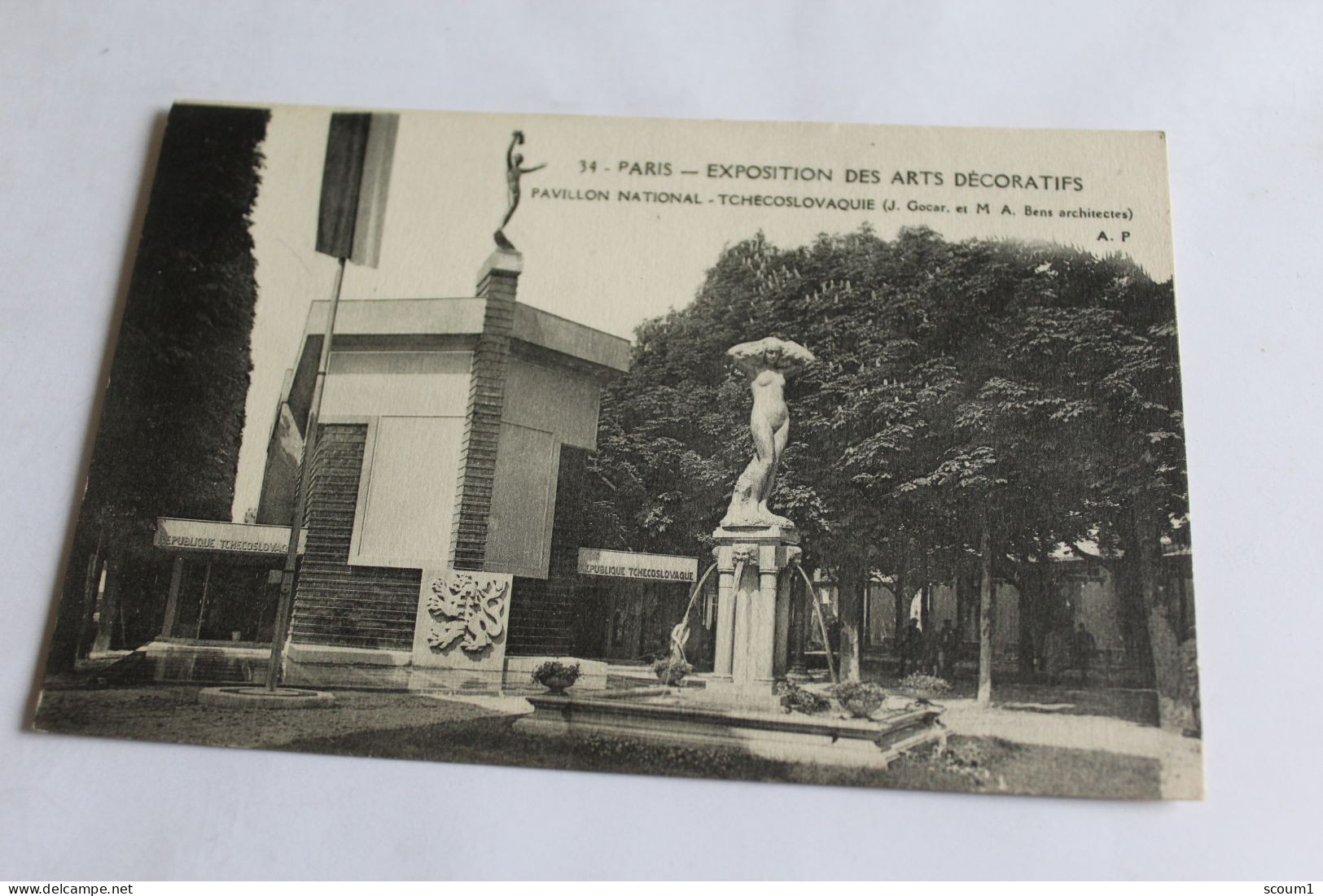 Paris - 1925 - Exposition Internationale Des Arts Décoratifs - Pavillon National - Tchecoslovaquie - Exhibitions