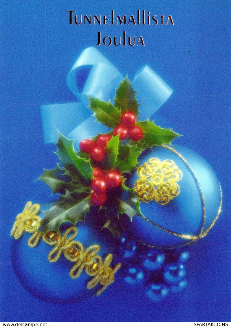 Bonne Année Noël Vintage Carte Postale CPSM #PAT516.FR - New Year