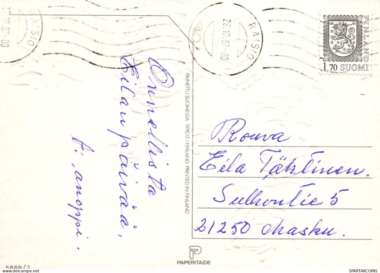 FLEURS Vintage Carte Postale CPSM #PAS642.FR - Flores