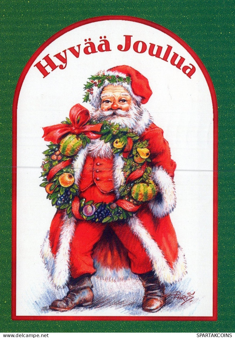 PÈRE NOËL NOËL Fêtes Voeux Vintage Carte Postale CPSM #PAK842.FR - Santa Claus