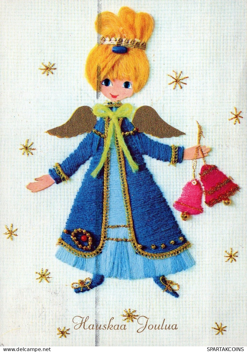 ANGE NOËL Vintage Carte Postale CPSM #PAJ276.FR - Angels