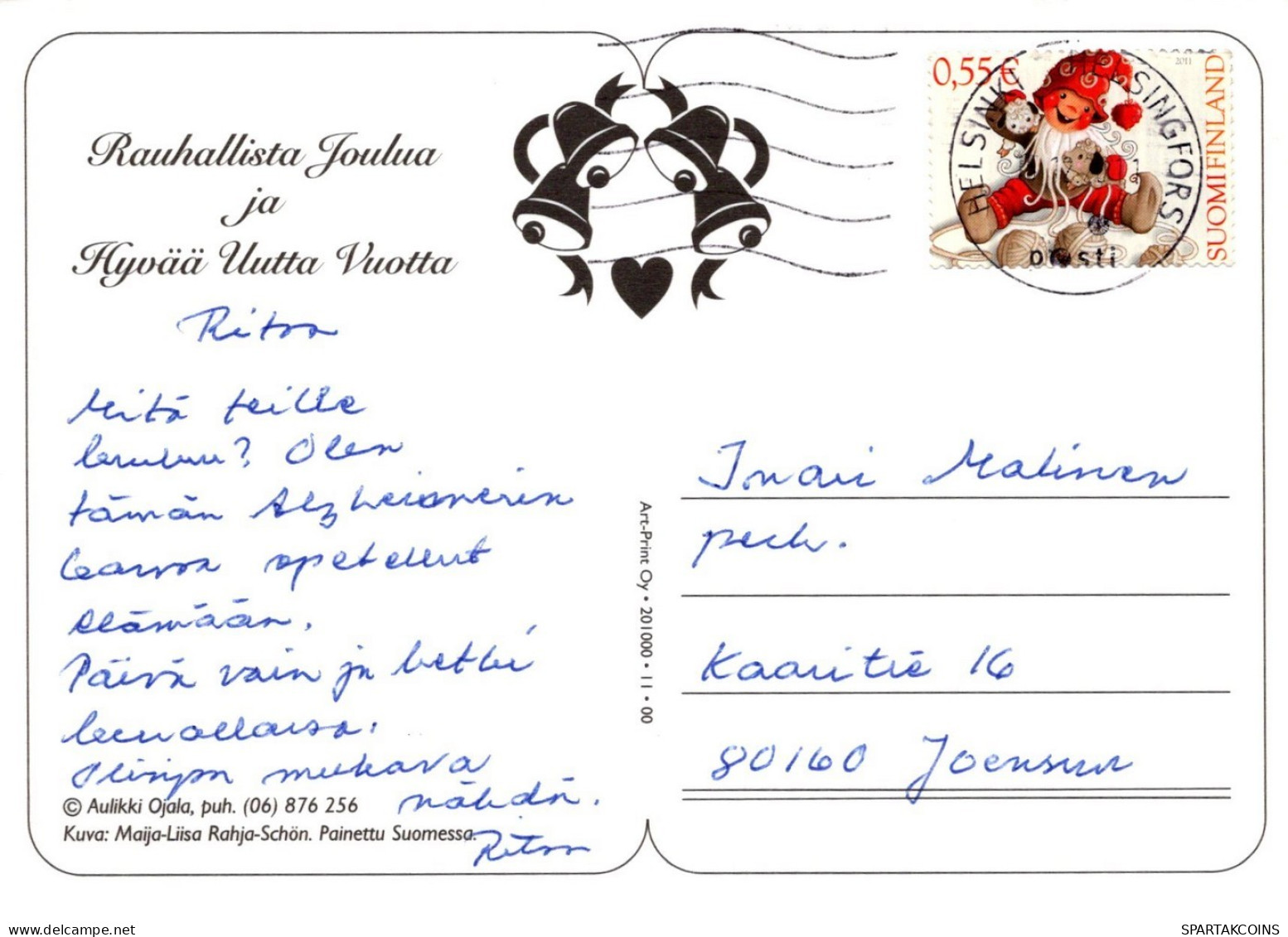 ANGE NOËL Vintage Carte Postale CPSM #PAH457.FR - Angeli