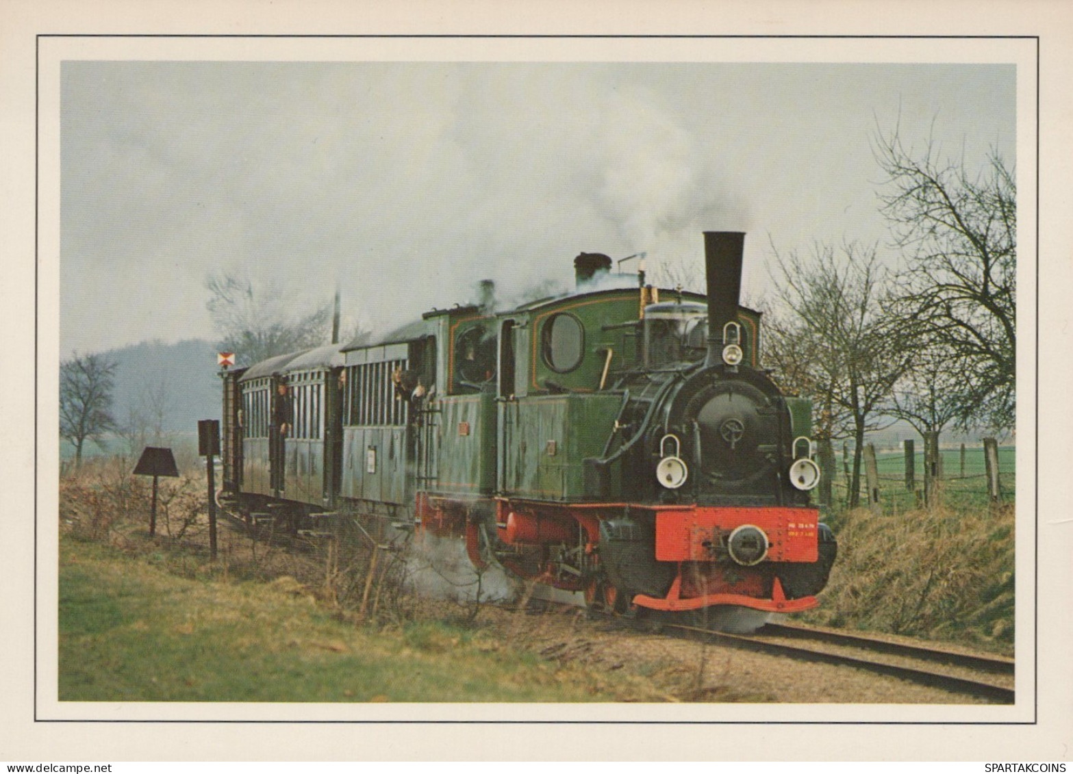Transport FERROVIAIRE Vintage Carte Postale CPSM #PAA684.FR - Treinen