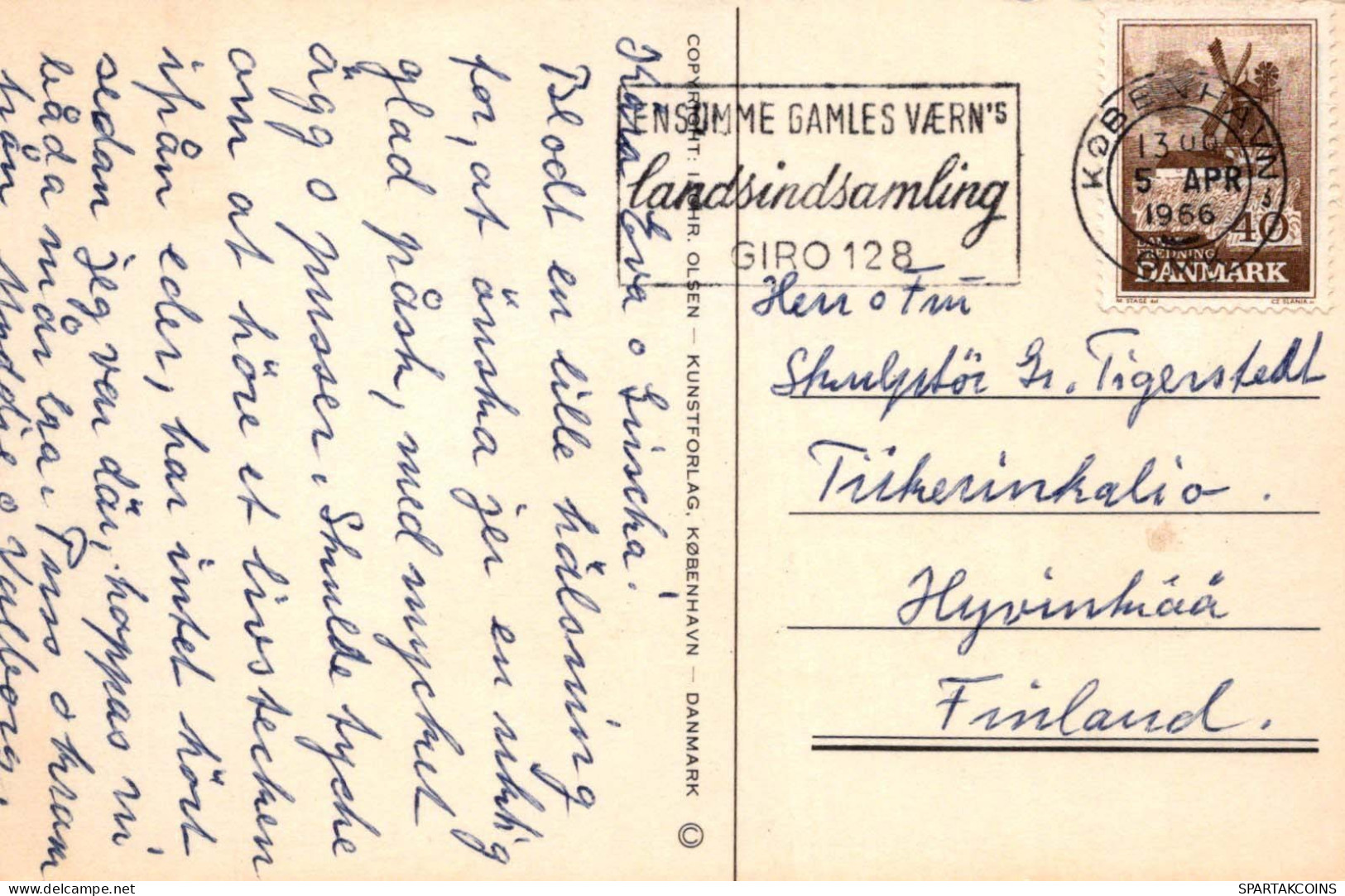 PASCUA FLORES Vintage Tarjeta Postal CPA #PKE180.ES - Bloemen