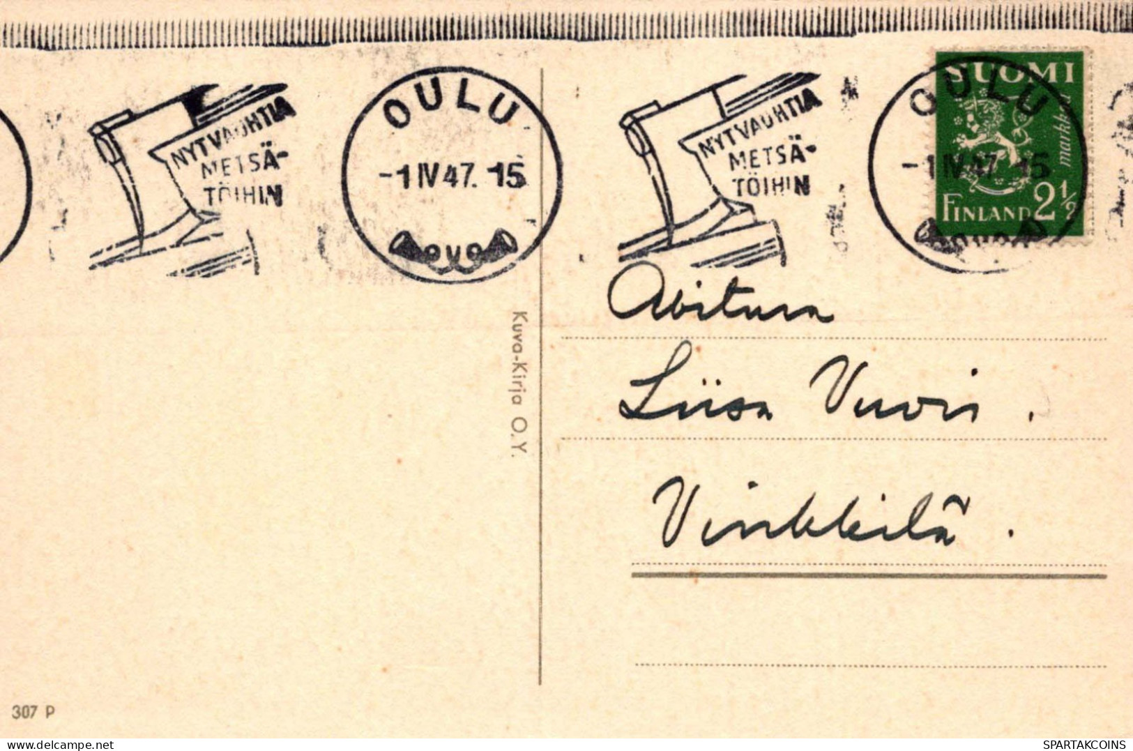 PASCUA NIÑOS POLLO HUEVO Vintage Tarjeta Postal CPA #PKE306.ES - Easter