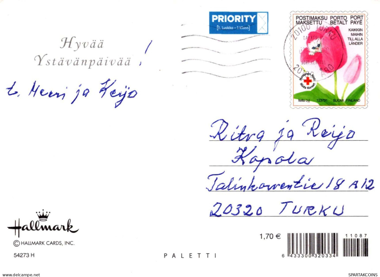 FLORES Vintage Tarjeta Postal CPSM #PBZ747.ES - Flores