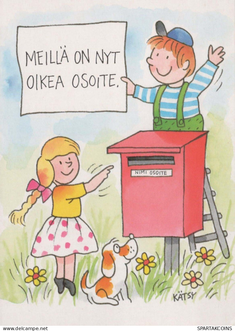 NIÑOS HUMOR Vintage Tarjeta Postal CPSM #PBV161.ES - Humorvolle Karten