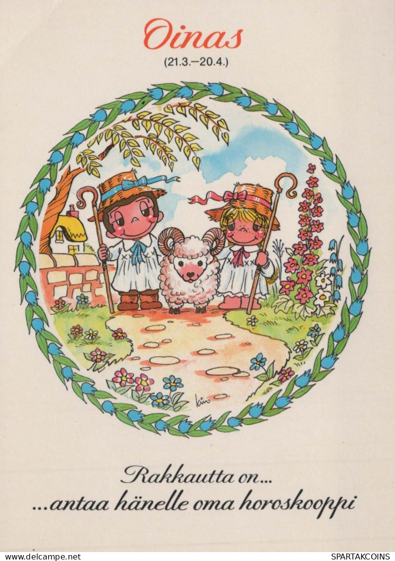 NIÑOS HUMOR Vintage Tarjeta Postal CPSM #PBV405.ES - Cartes Humoristiques