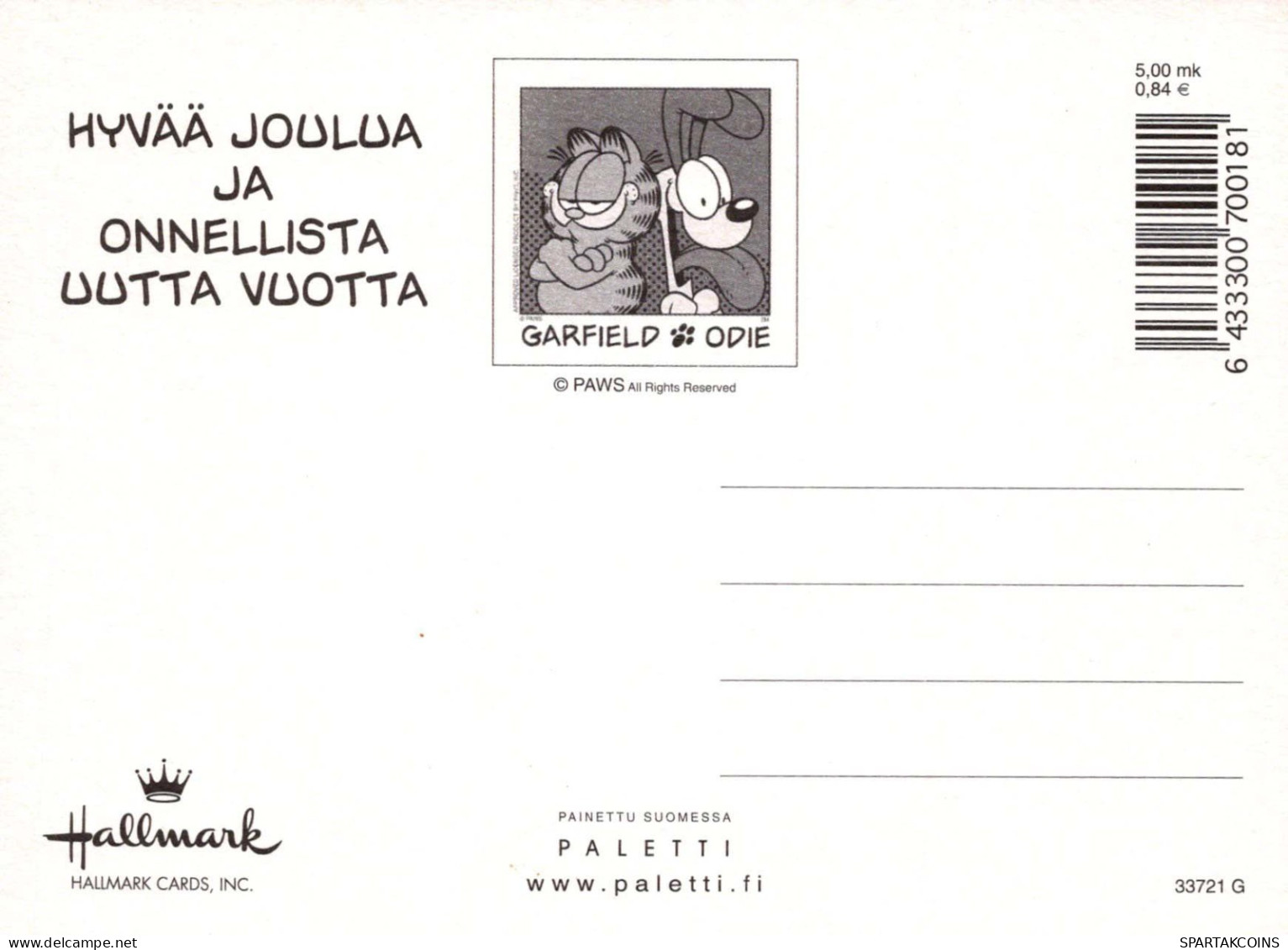 GATO GATITO Animales Vintage Tarjeta Postal CPSM #PBQ902.ES - Katzen
