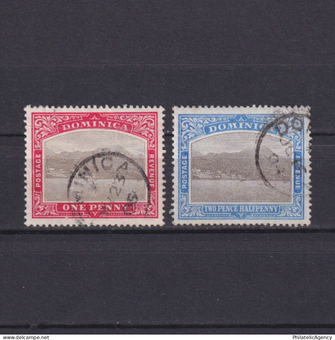 DOMINICA 1903, SG #27-30, Wmk Crown CC, Part Set, Used - Dominique (...-1978)