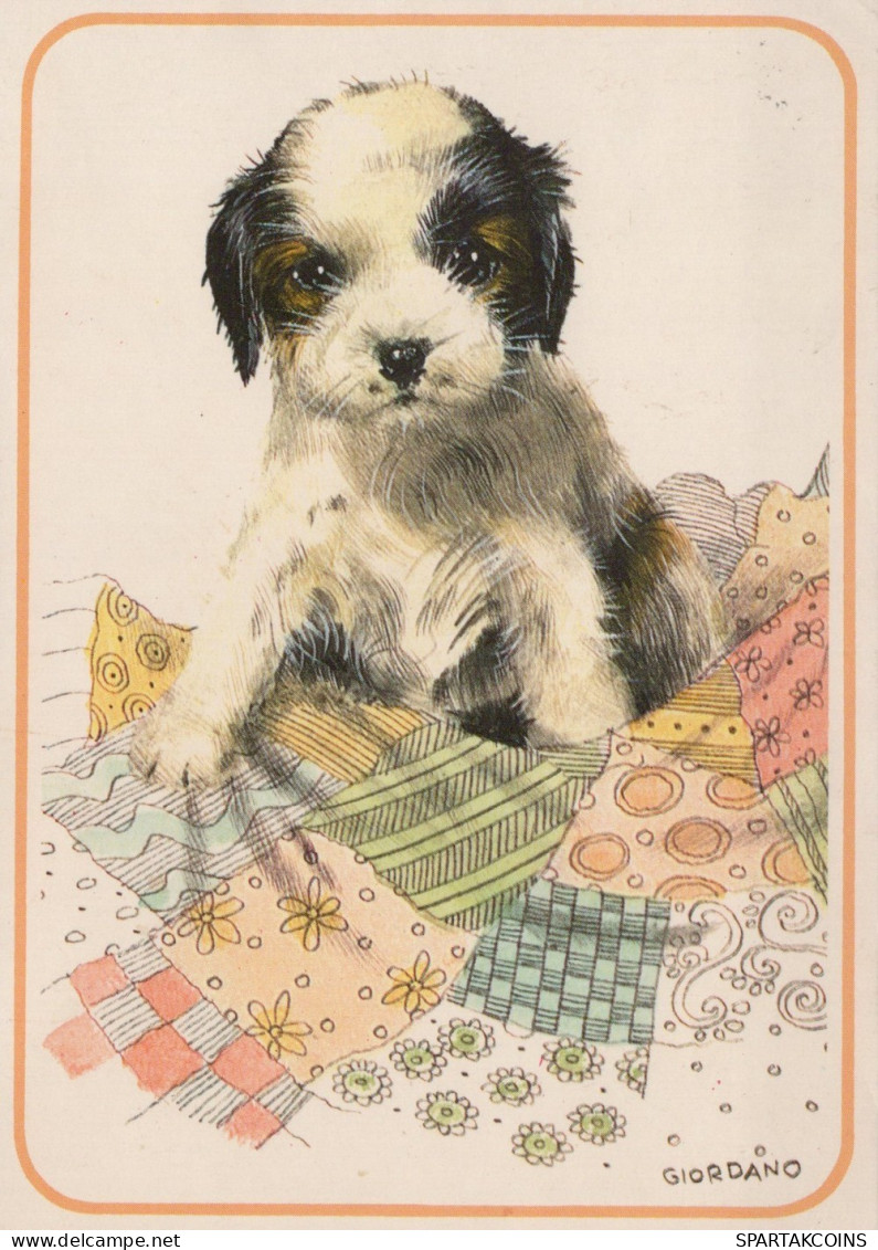 HUND Tier Vintage Ansichtskarte Postkarte CPSM #PAN428.DE - Perros