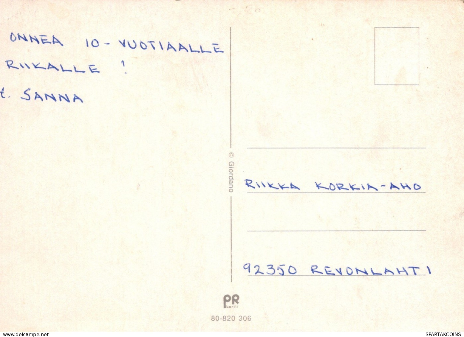 HUND Tier Vintage Ansichtskarte Postkarte CPSM #PAN428.DE - Perros