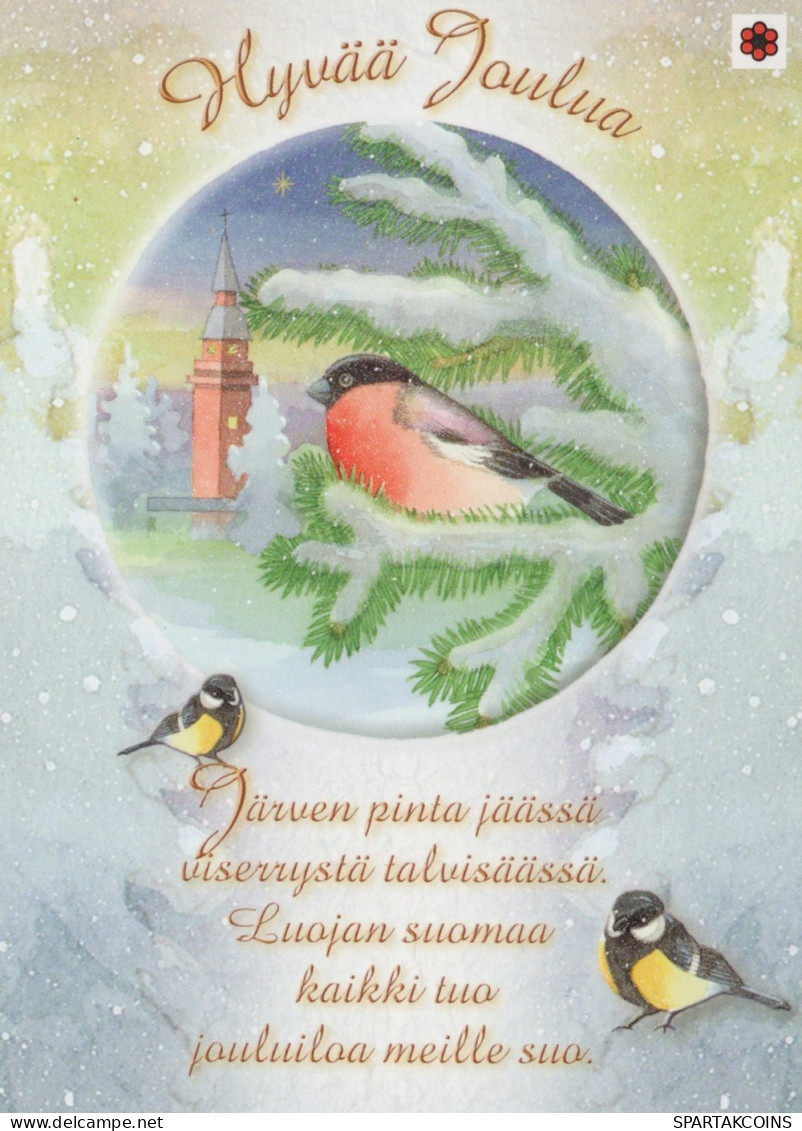 VOGEL Tier Vintage Ansichtskarte Postkarte CPSM #PAM871.DE - Pájaros