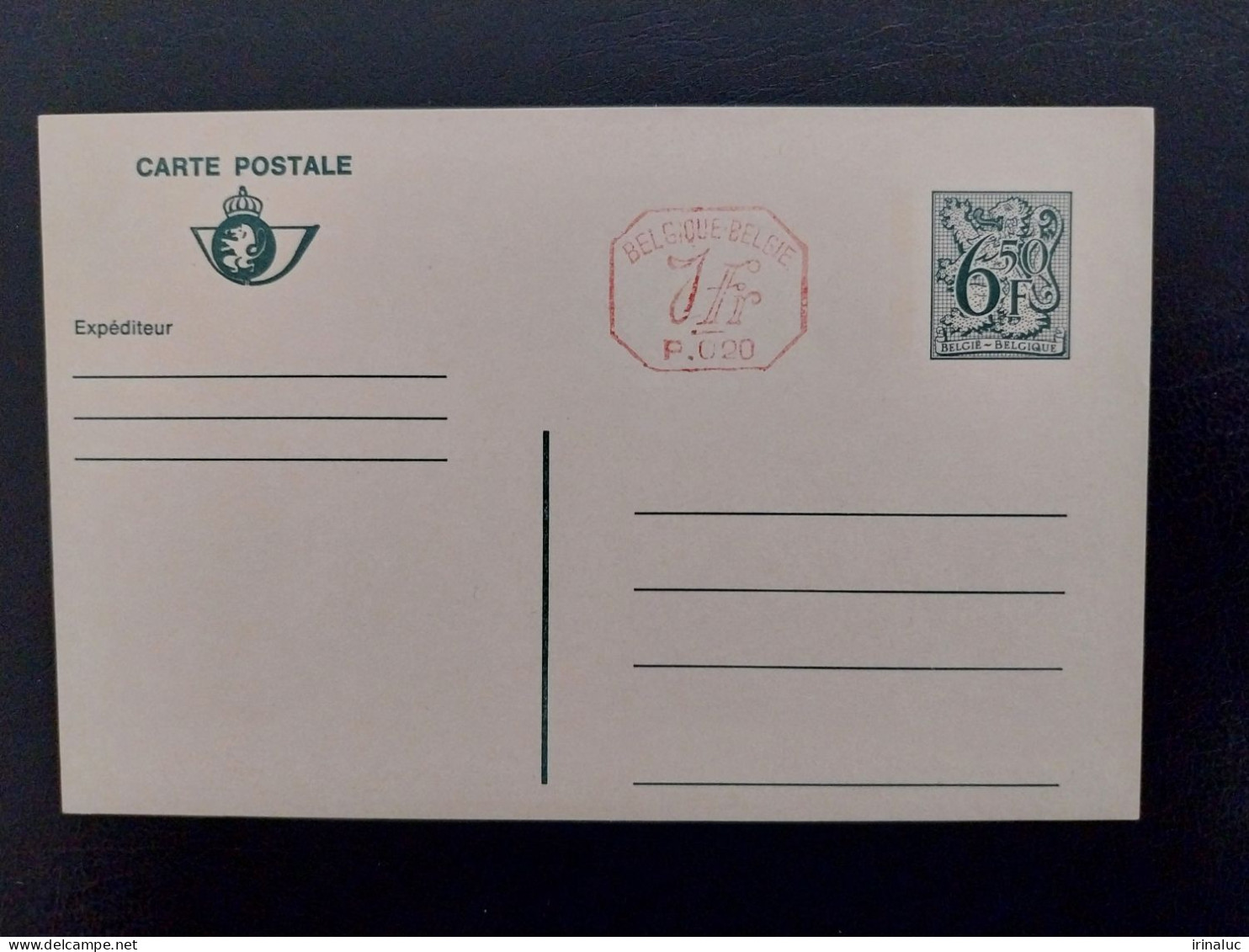 Briefkaart 190-III P020 - Cartes Postales 1951-..
