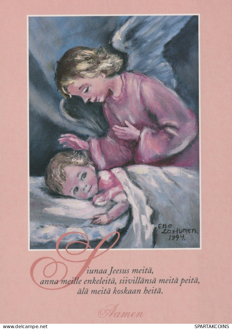 ENGEL WEIHNACHTSFERIEN Feiern & Feste Vintage Ansichtskarte Postkarte CPSM #PAJ143.DE - Angels