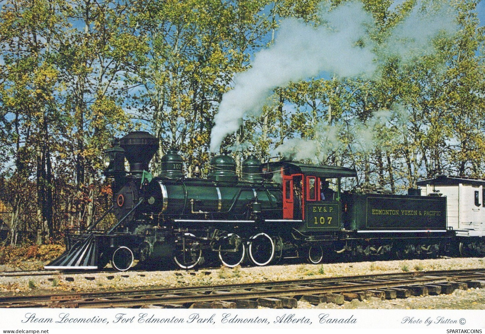 ZUG Schienenverkehr Eisenbahnen Vintage Ansichtskarte Postkarte CPSM #PAA753.DE - Treni