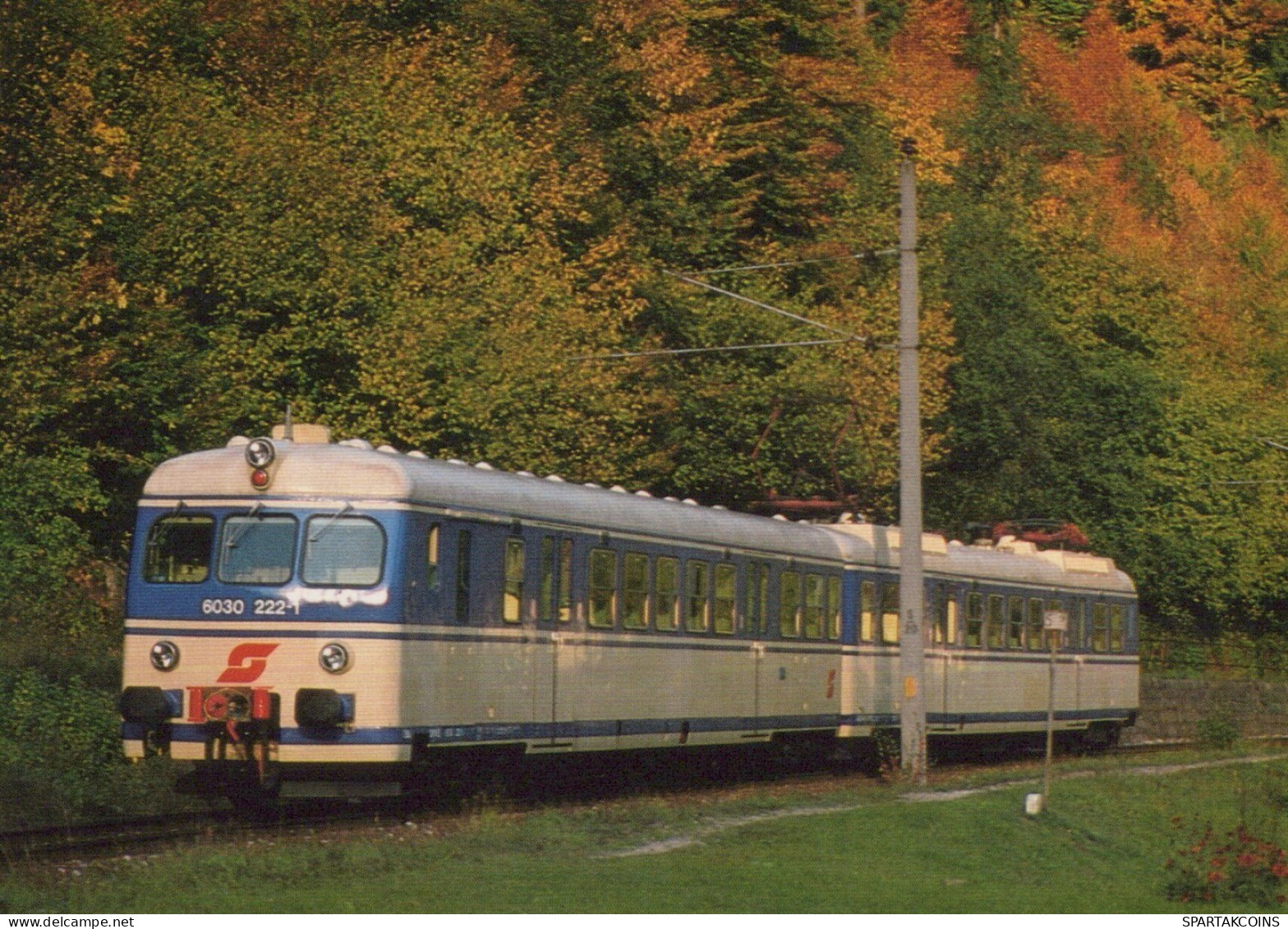 ZUG Schienenverkehr Eisenbahnen Vintage Ansichtskarte Postkarte CPSM #PAA821.DE - Trains