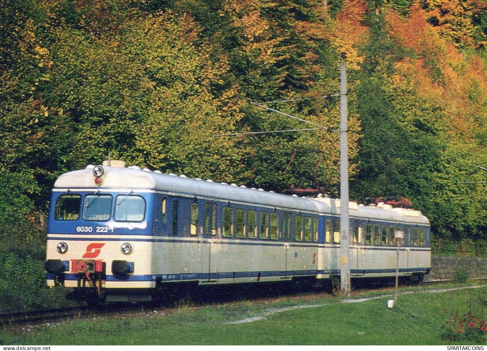 ZUG Schienenverkehr Eisenbahnen Vintage Ansichtskarte Postkarte CPSM #PAA821.DE - Trains