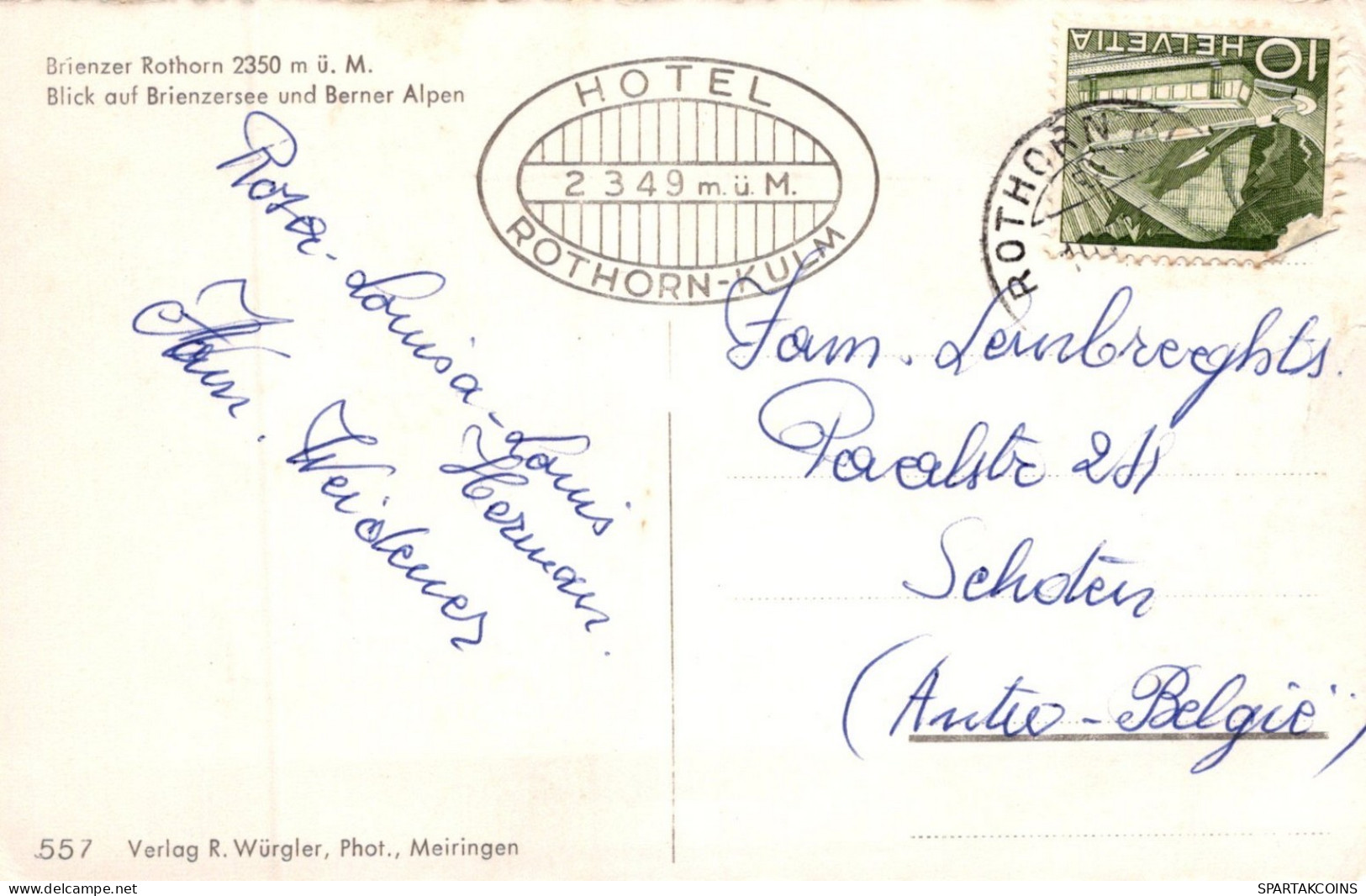 ZUG Schienenverkehr Eisenbahnen Vintage Ansichtskarte Postkarte CPSMF #PAA401.DE - Treni